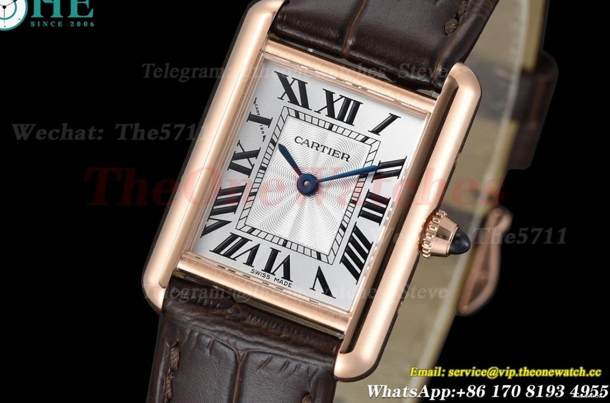 F1F Tank White Louis LE Brown RG 22mm Dial Quartz 0114